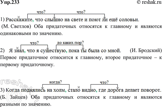 Упр 233. Упр 233 русский язык Бархударов.