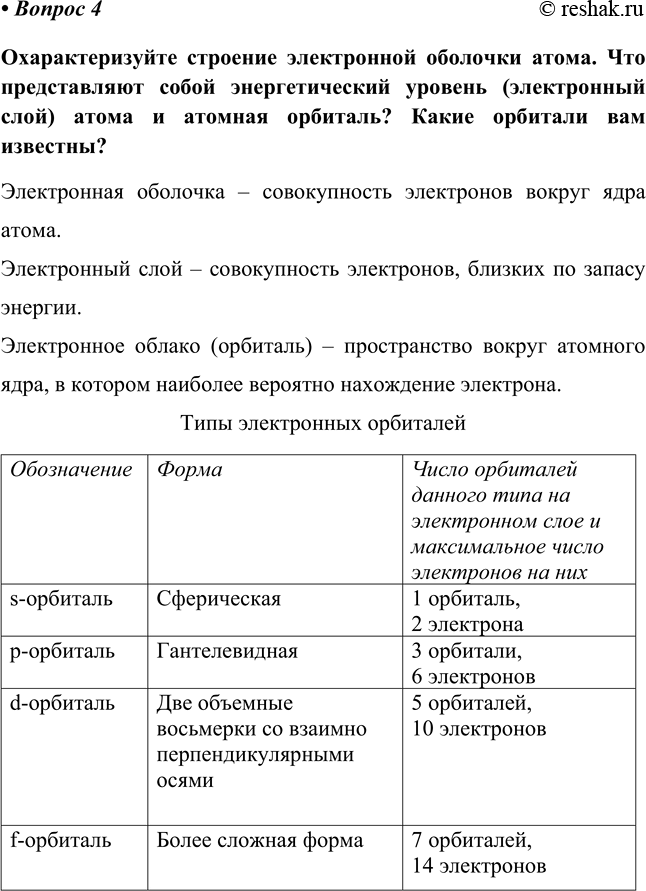 Изображение 4	Из каких частиц состоит атомное ядро? Что такое изотопы?    Запишите символы изотопов хлора,...
