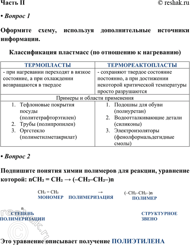 ����������� ����� II� ������ 1�������� �����, ��������� �������������� ��������� ����������.������������� ��������� (�� ��������� � ����������)� ������ 2��������� �������...