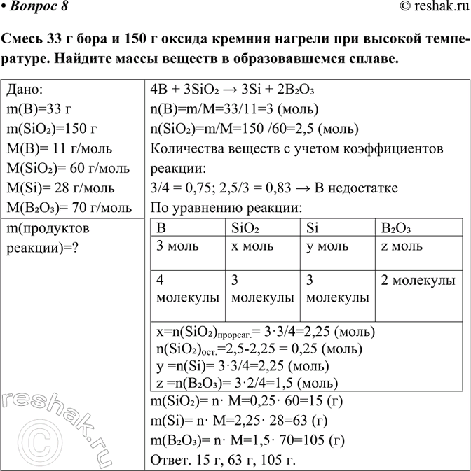 Изображение Параграф 52 Вопрос 8 ГДЗ Габриелян Остроумов 9 класс (Углубленный)