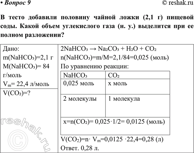 Изображение Параграф 58 Вопрос 9 ГДЗ Габриелян Остроумов 9 класс (Углубленный)